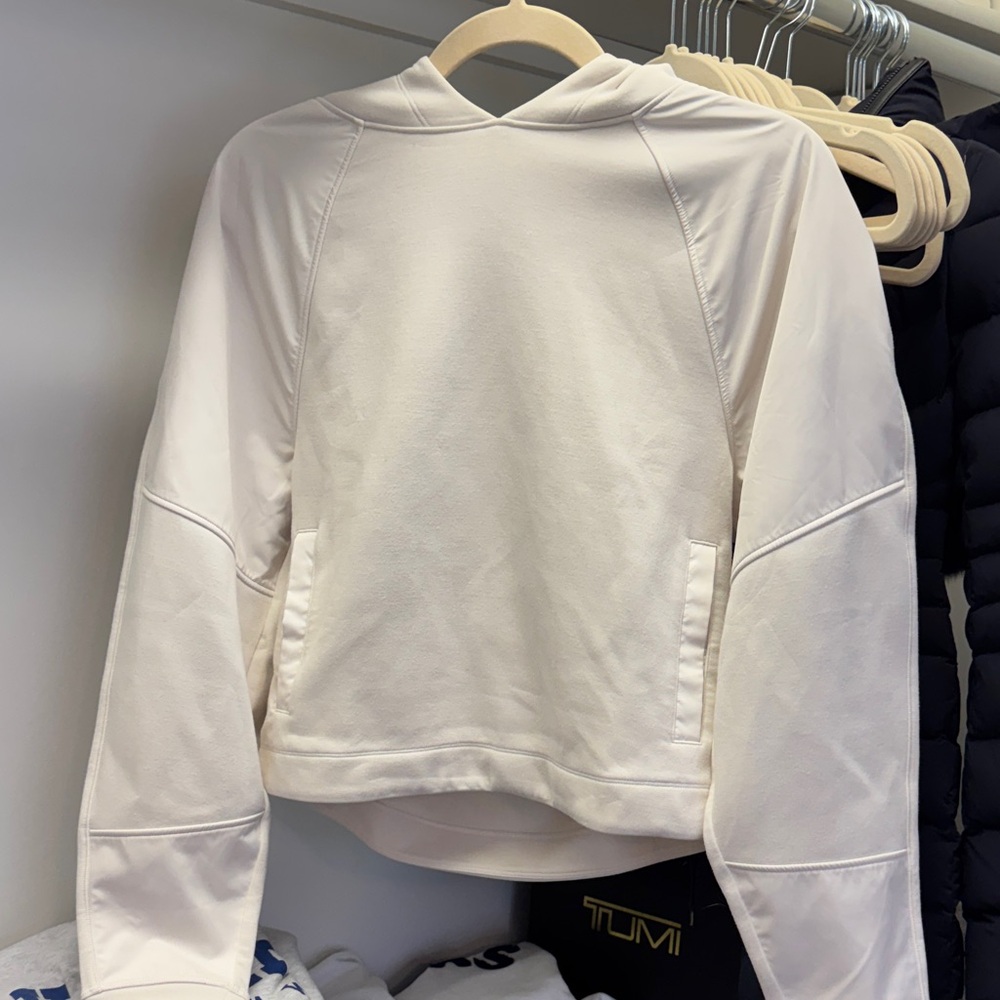 Athleta Cream Hoodie